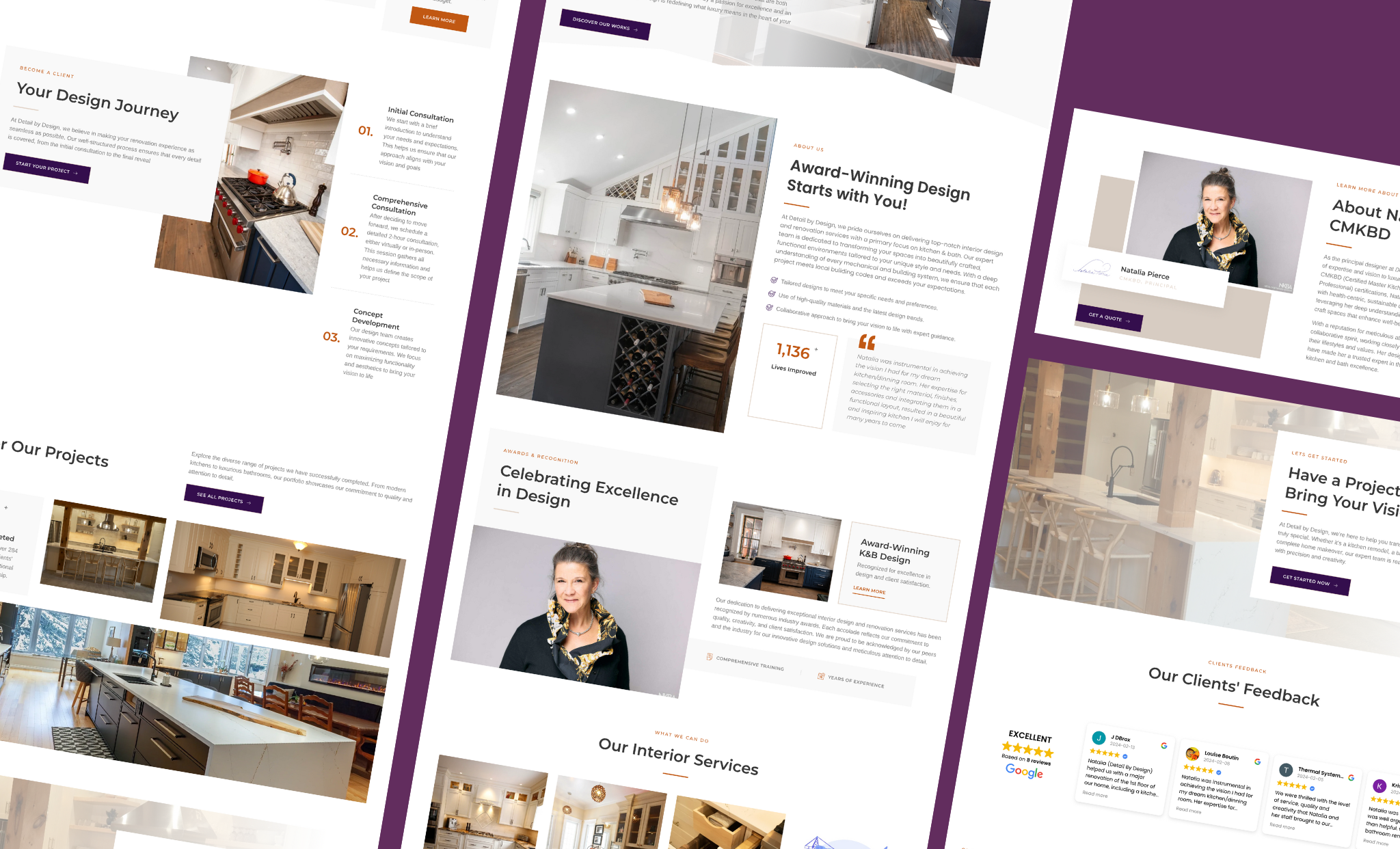 Detail by Design Portfolio and Marketing Materials